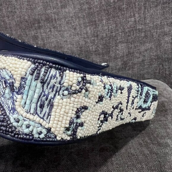 Staud Tommy Beaded Bag Toile de Pup - Picture 6 of 16